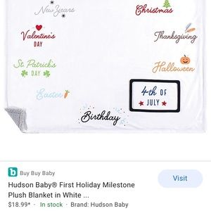 My first holiday blanket